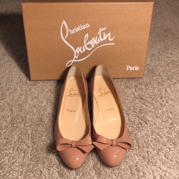 Christian Louboutin Nude Flats - Picture 2 of 11
